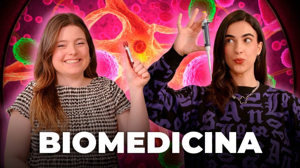 Marina y Clau en la miniatura del episodio sobre Biología Sanitaria y cómo crear mini cerebros con células madre en el laboratorio
